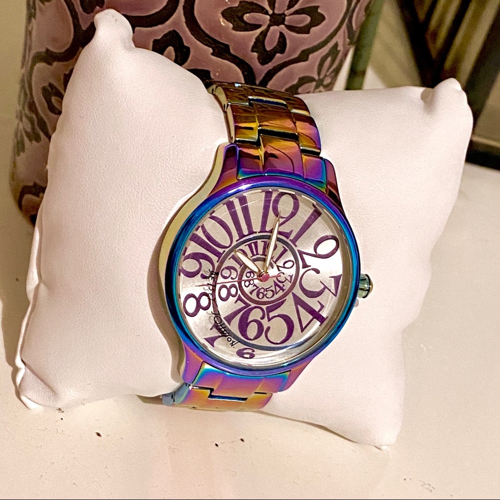 Betsey Johnson Holographic Watch